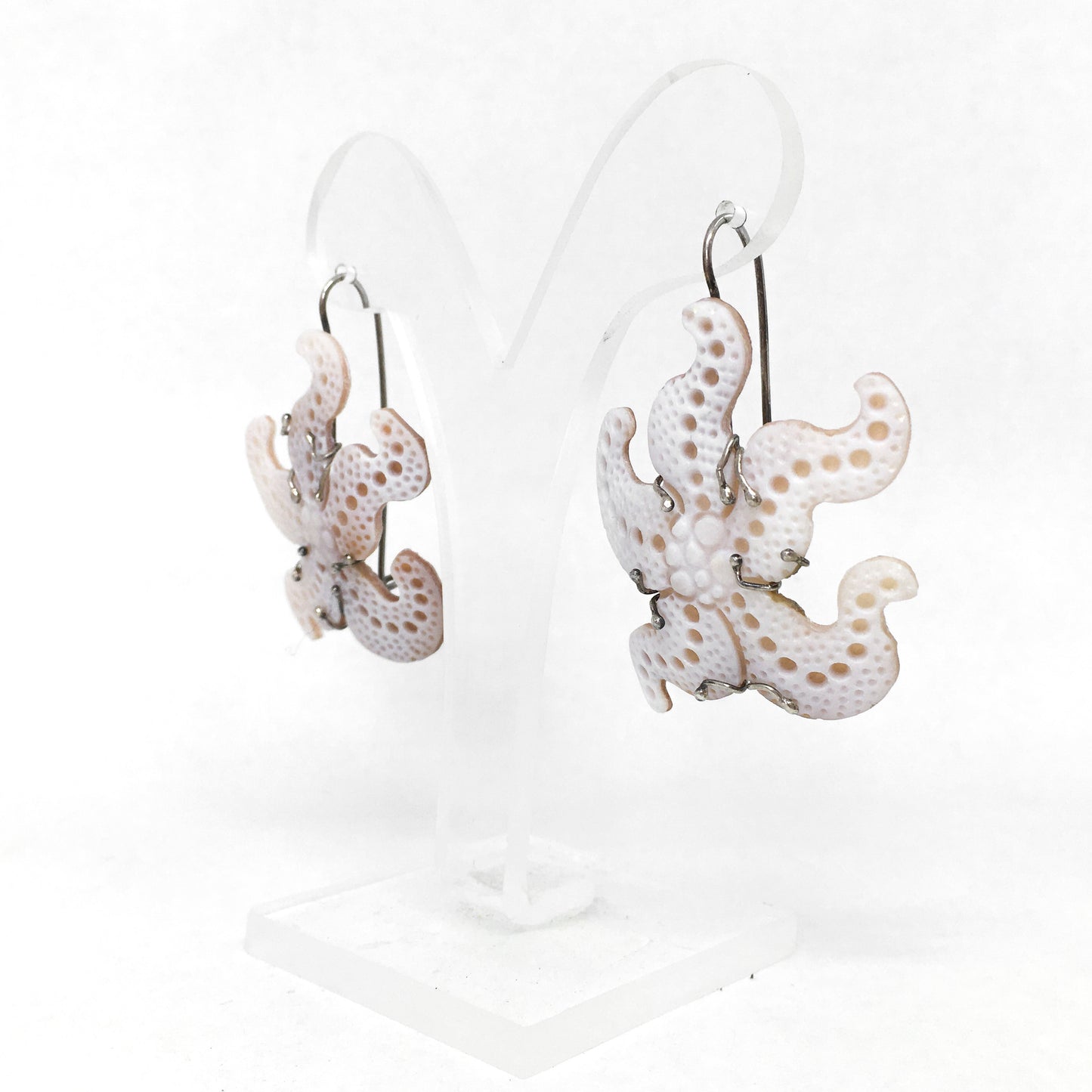 Orecchini Cammeo Stella Marina