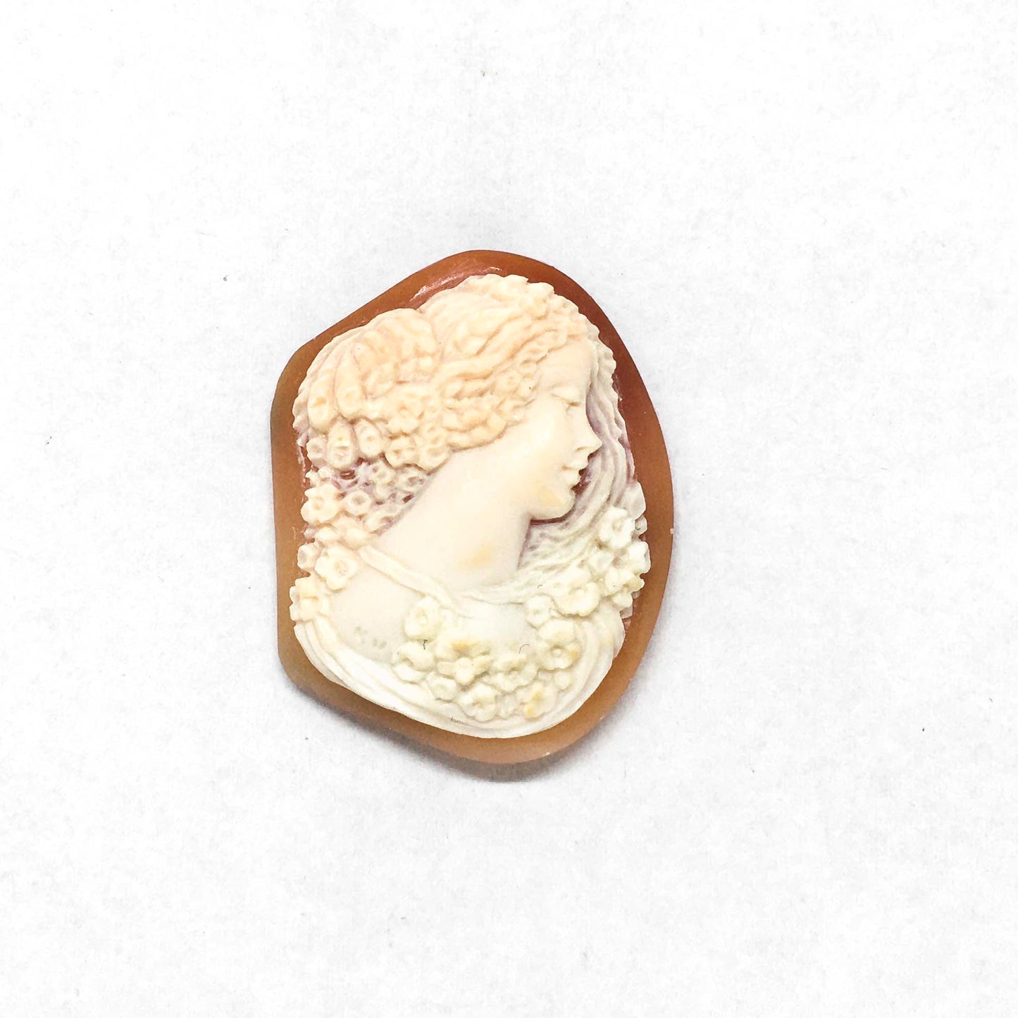 Cameo Nude Art Profile Woman