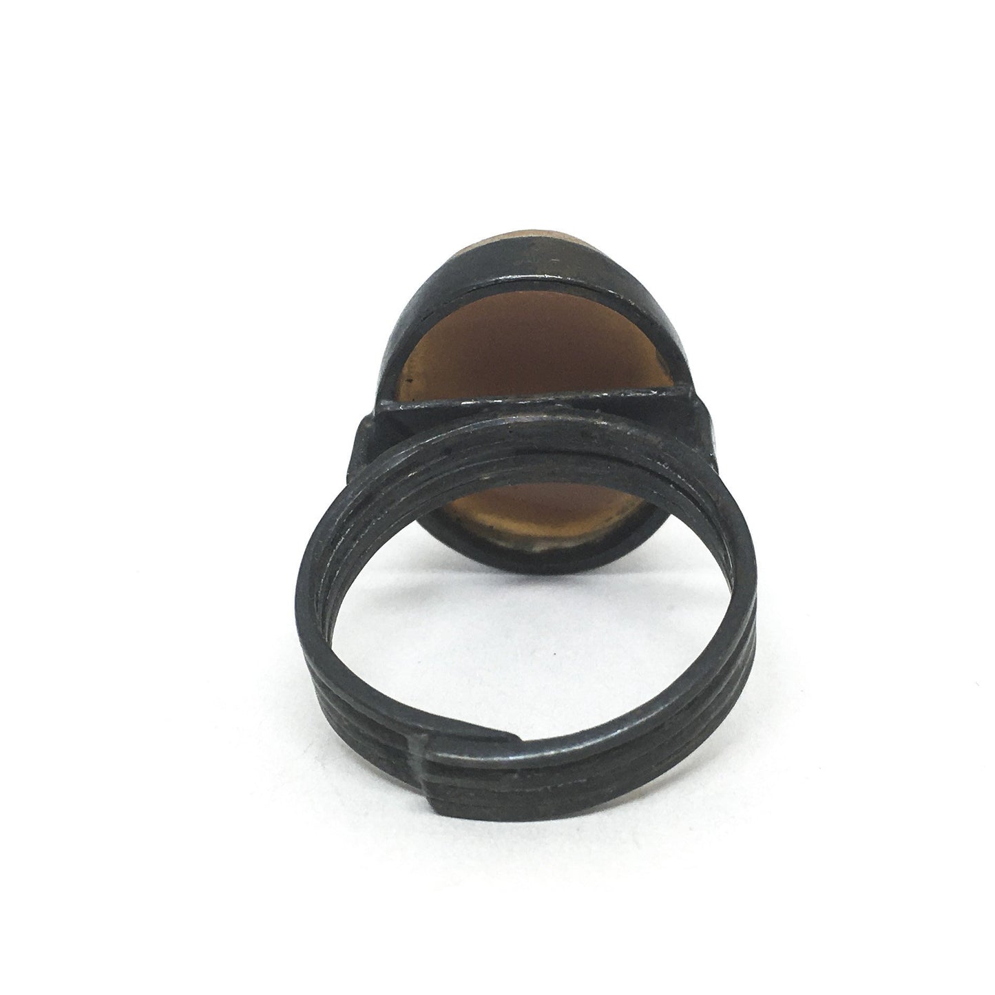 Anello Cammeo Artistico Profilo Donna