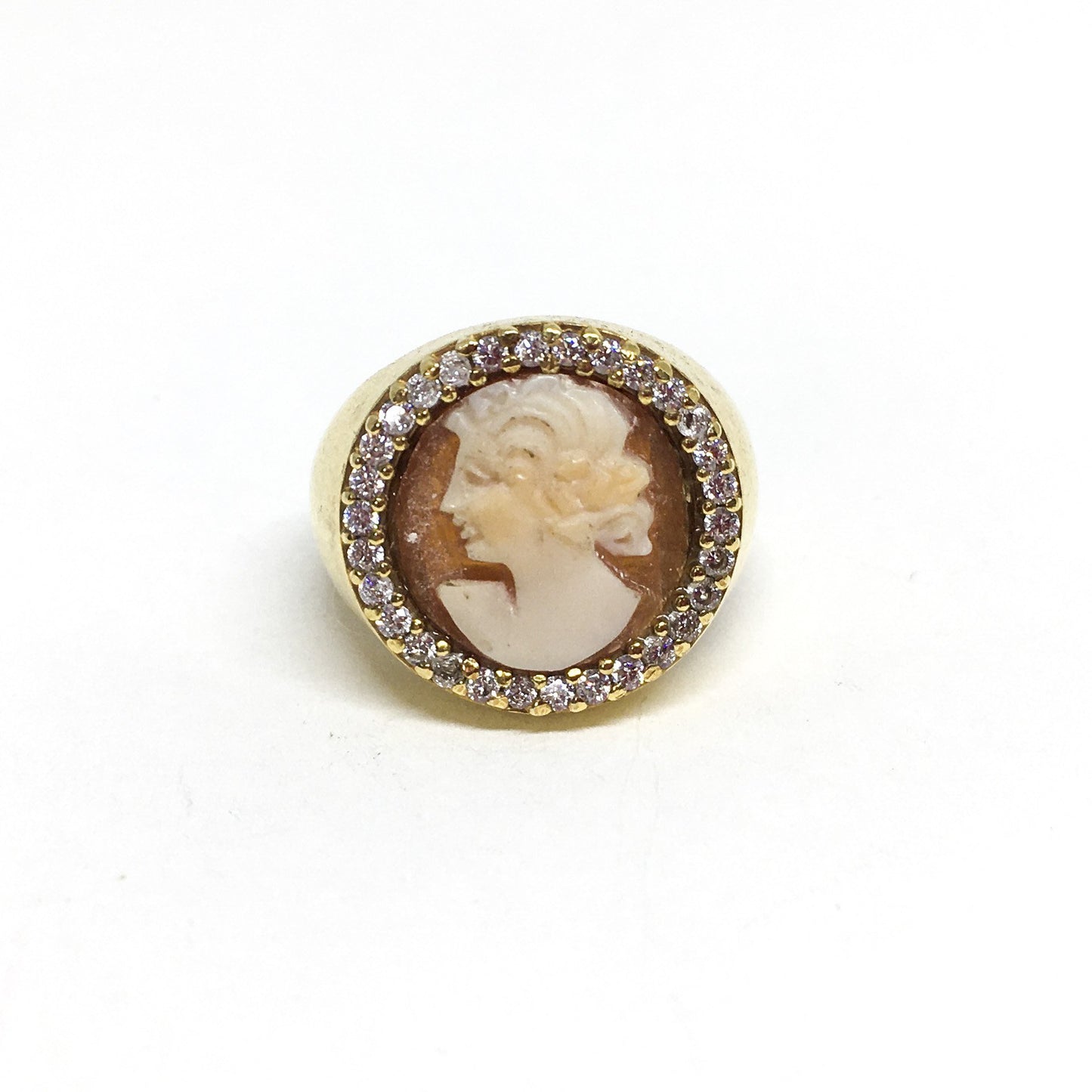 Anello-Cameo-Italiano-Cammeo-Profilo-Donna