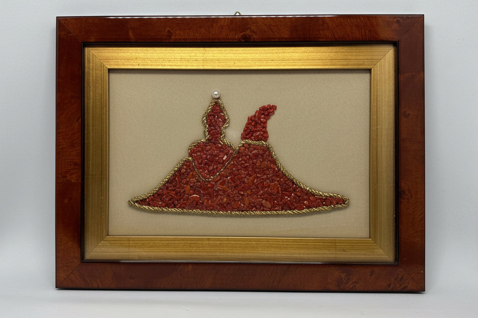 Quadro Vesuvio e San Gennaro