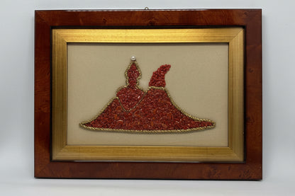 Quadro Vesuvio e San Gennaro