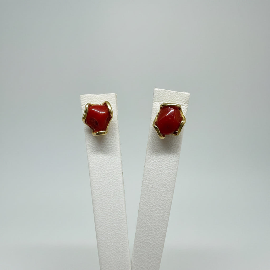 Orecchini in Corallo