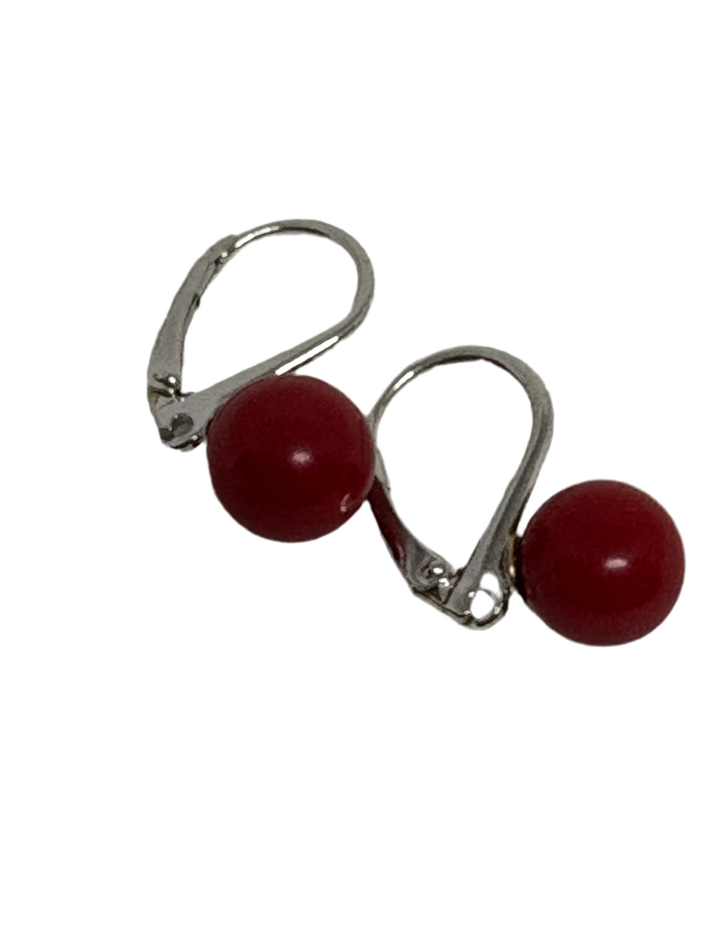 Orecchini in Corallo Bambù