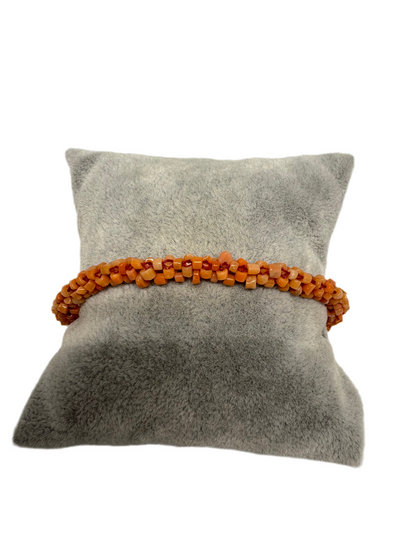 Bracciale in corallo Antico