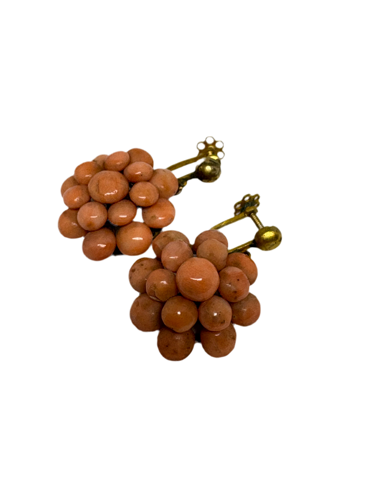 Orecchini in Corallo Antico