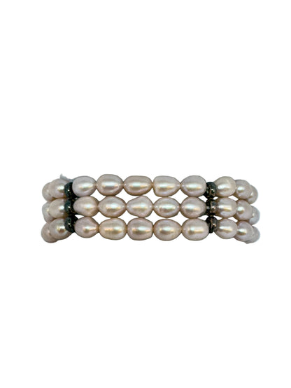Bracciale di Perle Rosa