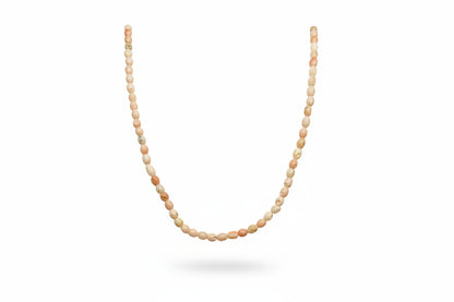 Collana in Corallo Rosa Perline