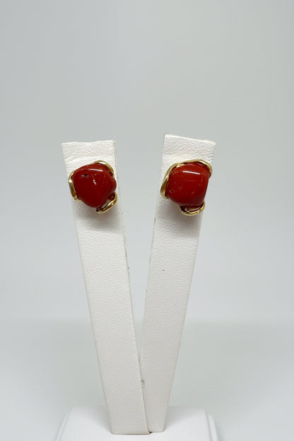 Orecchini in Corallo