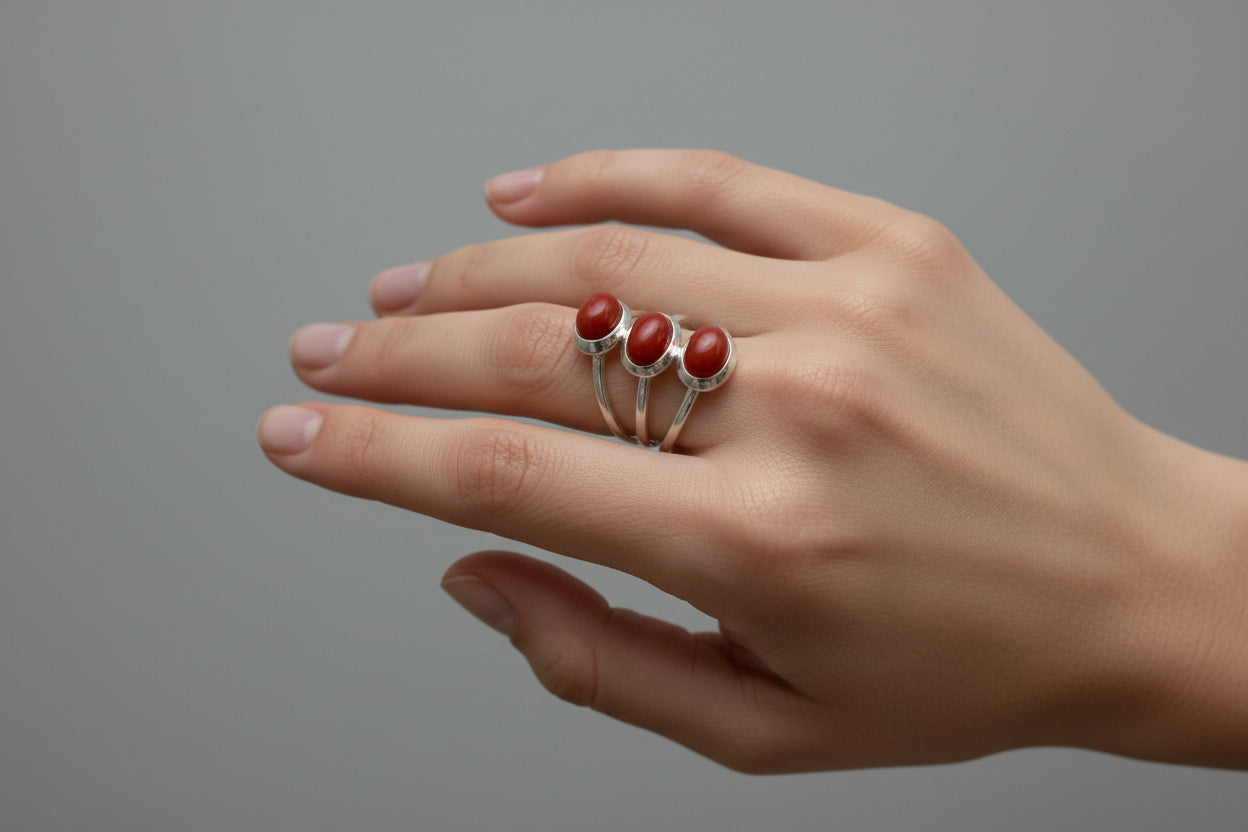 Anello in Corallo
