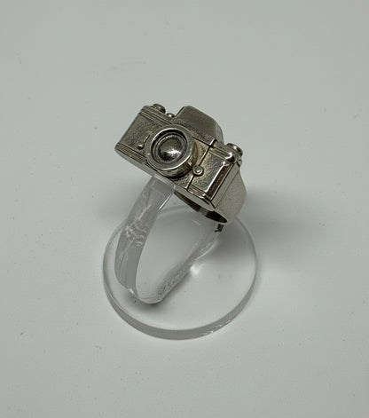 Anello in Argento "Macchina Fotografica"