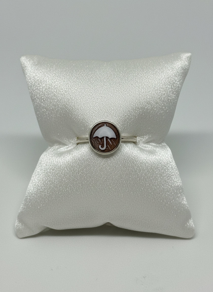 Anello in Cammeo "Pioggia"