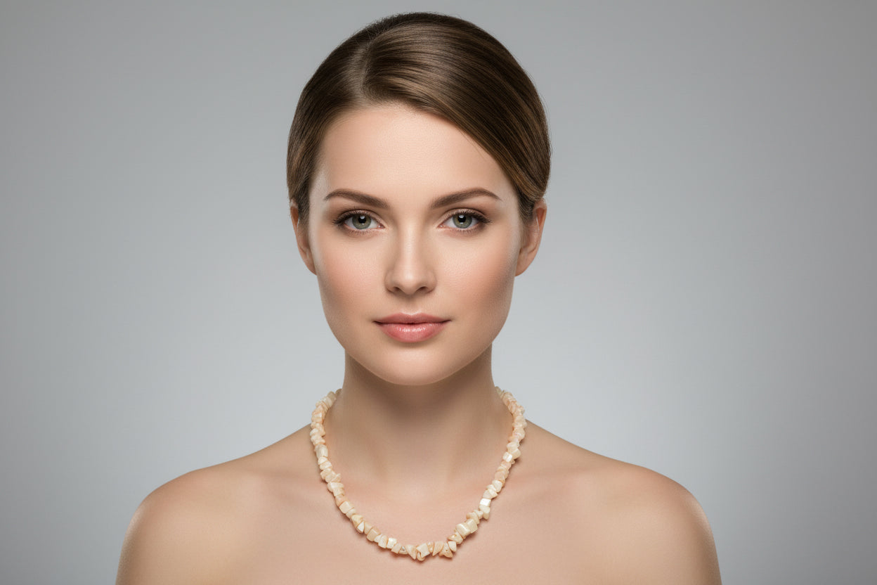 Collana in Corallo Rosa
