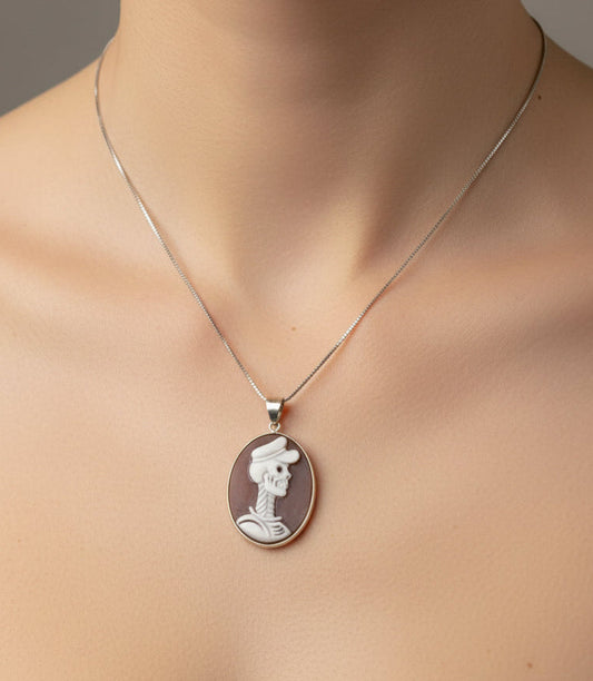 Pendente in Cammeo "Teschio"