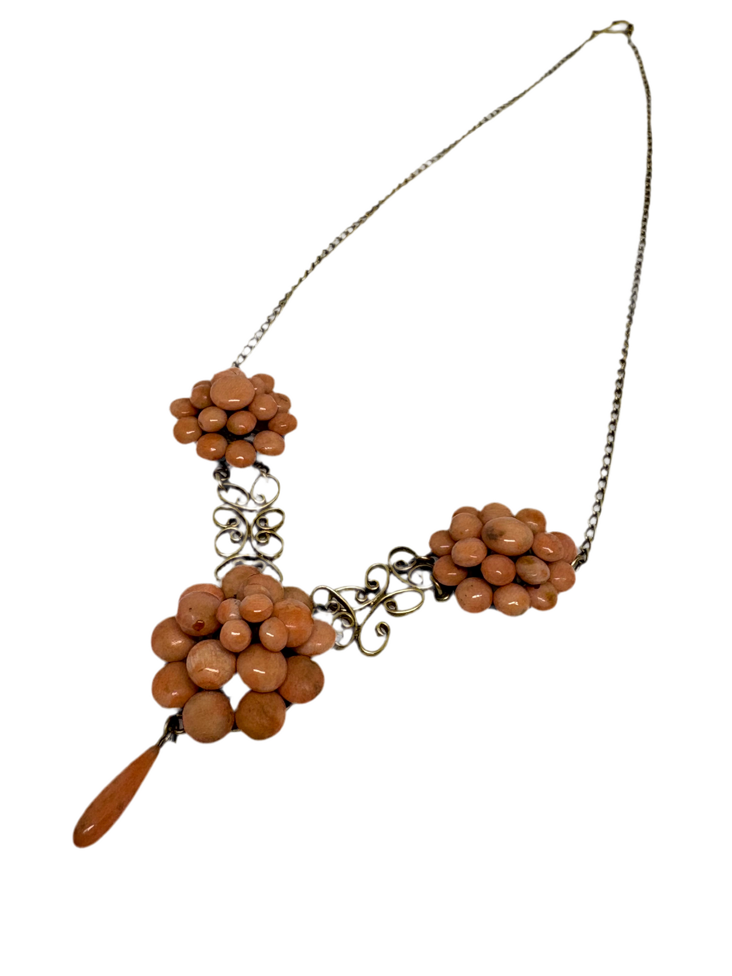 Collana in Corallo Antico