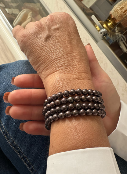 Bracciale di Perle Nere