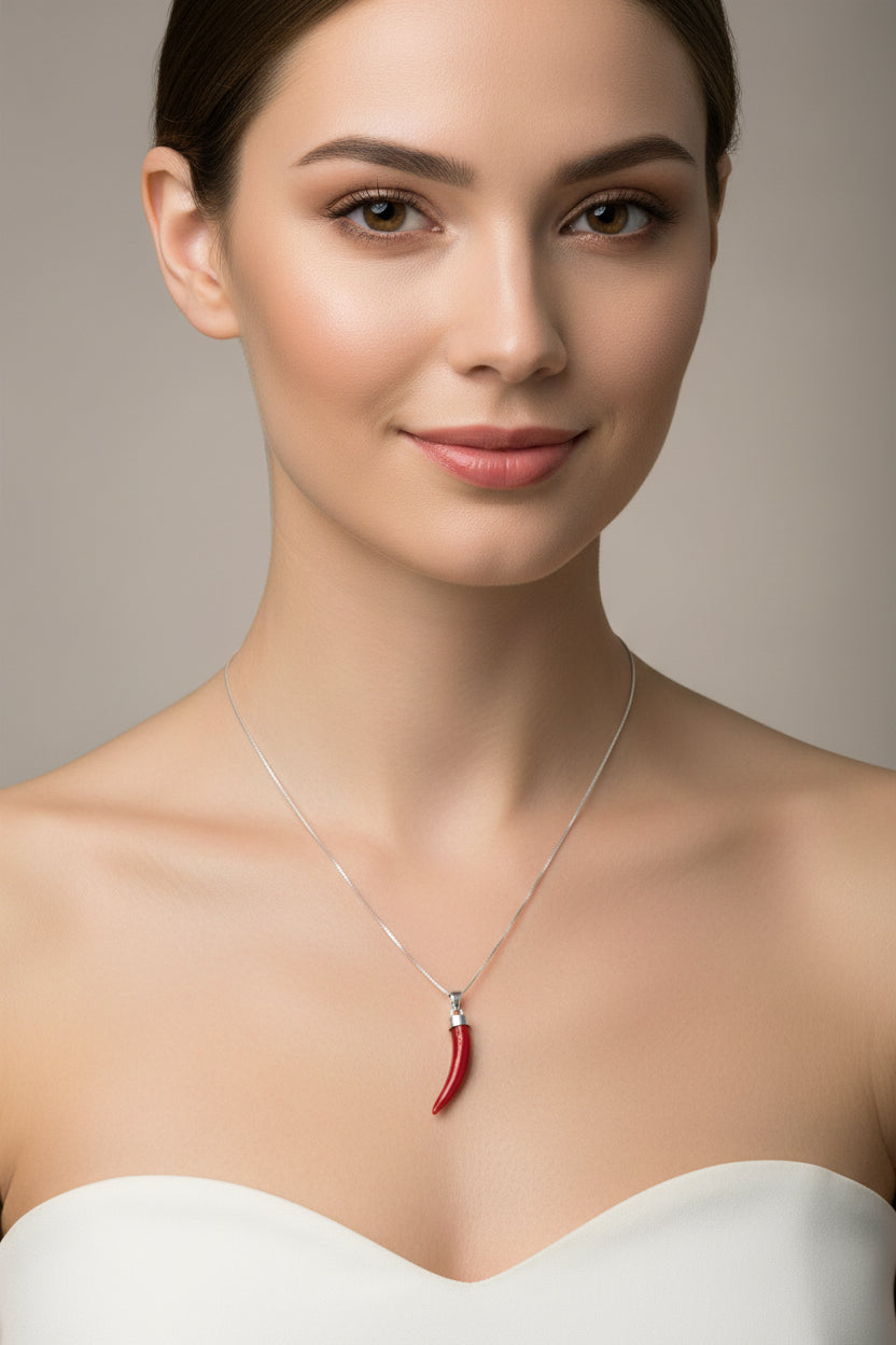 Pendente in Cammeo "Corno"