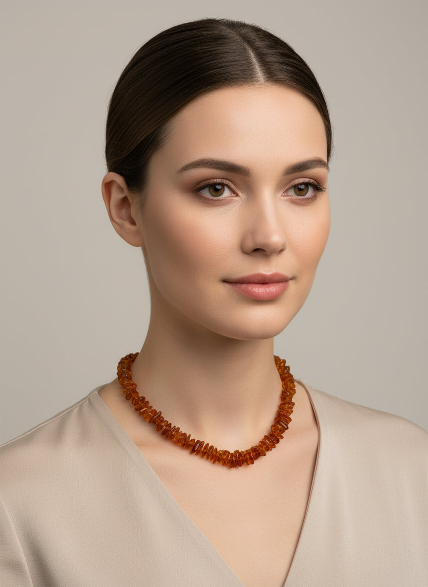 Collana in Ambra