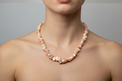 Collana in Corallo Rosa
