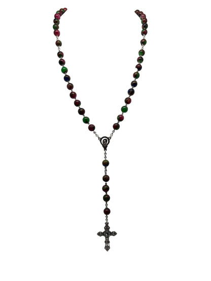 Rosario Occhio di Tigre Satinato