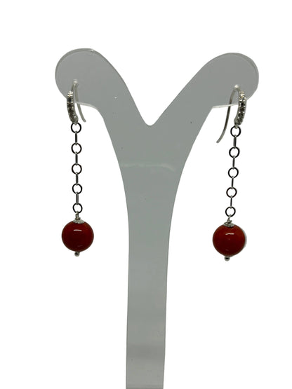 Orecchini in Corallo