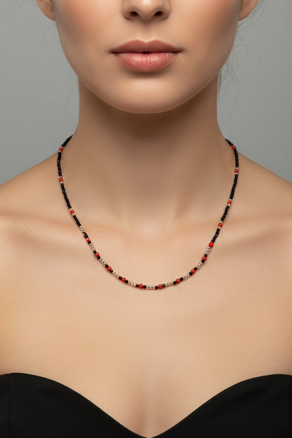 Collana in Corallo e Agata