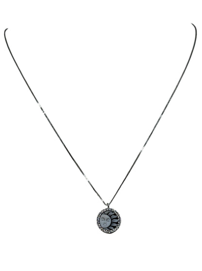Collana in Cammeo incisione "Sole"