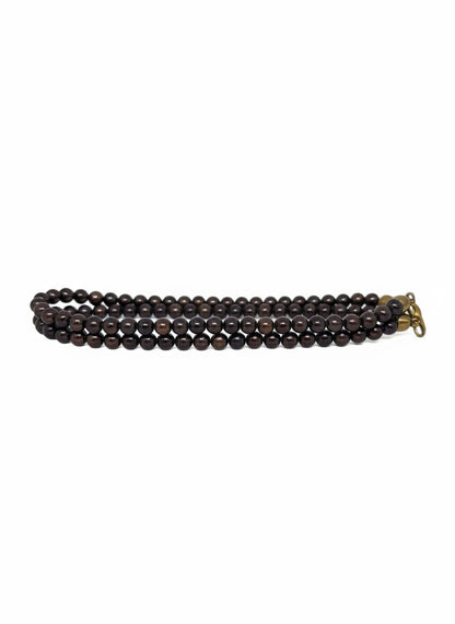 Bracciale di Perle Nere