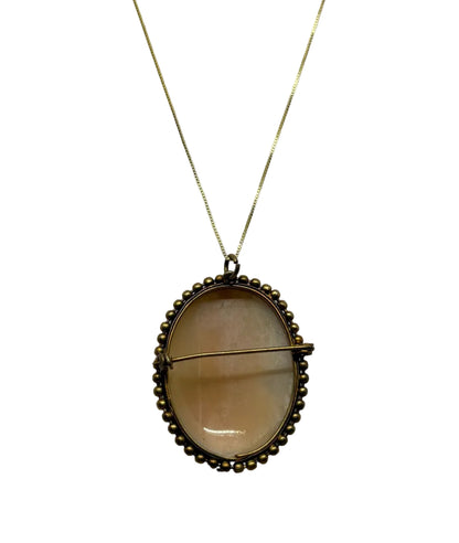 Spilla Pendente in Cammeo incisione "Profilo di Donna"