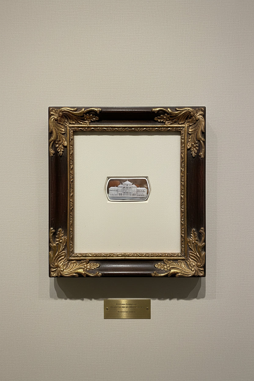 Cammeo Nudo incisione Palazzo