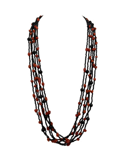 Collana in Corallo e Agata