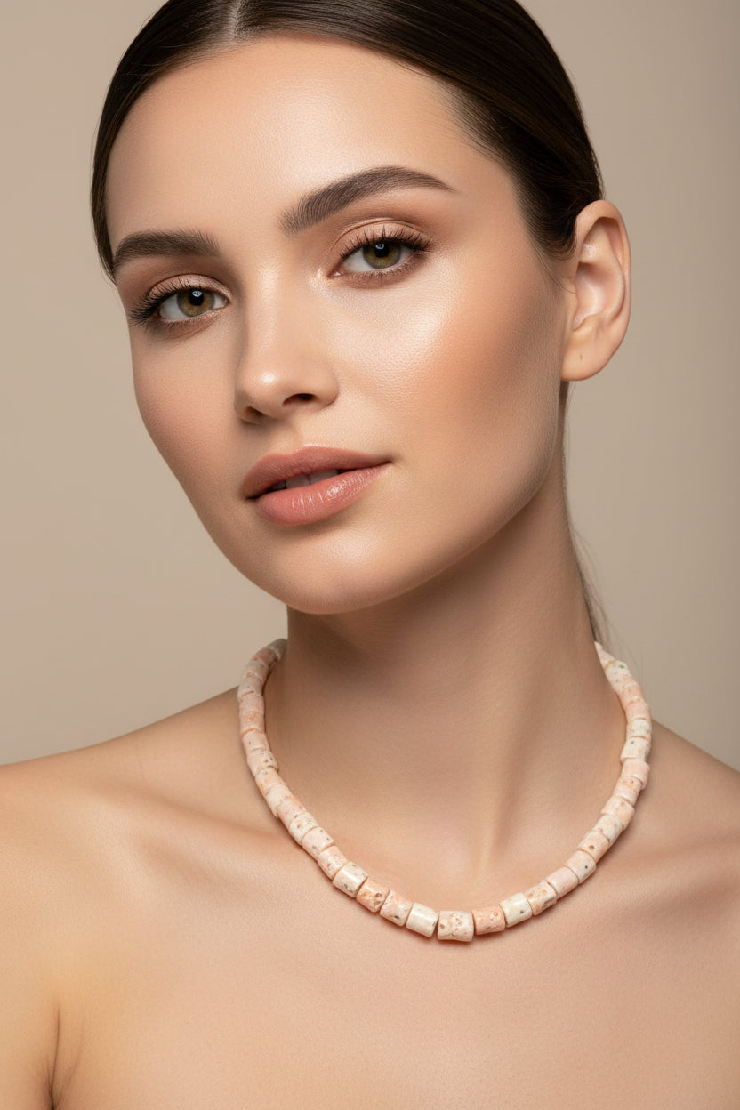 Collana in Corallo Rosa