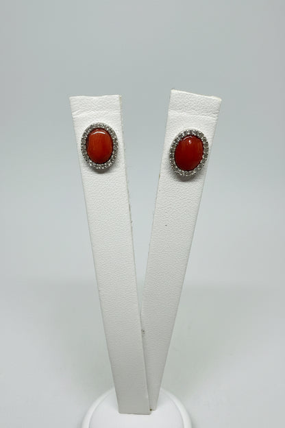Orecchini in Corallo