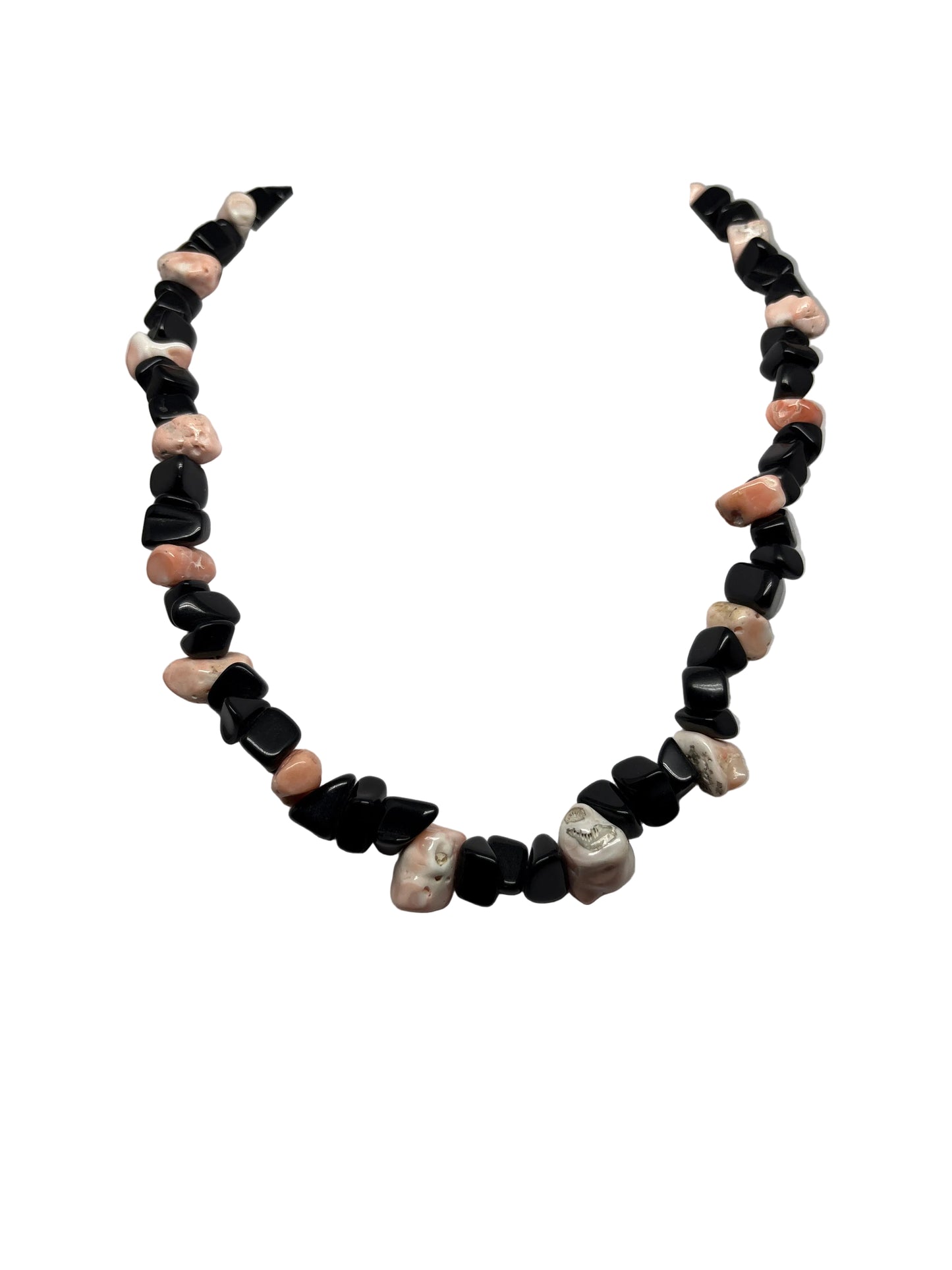 Collana in Corallo Rosa e Corallo Nero