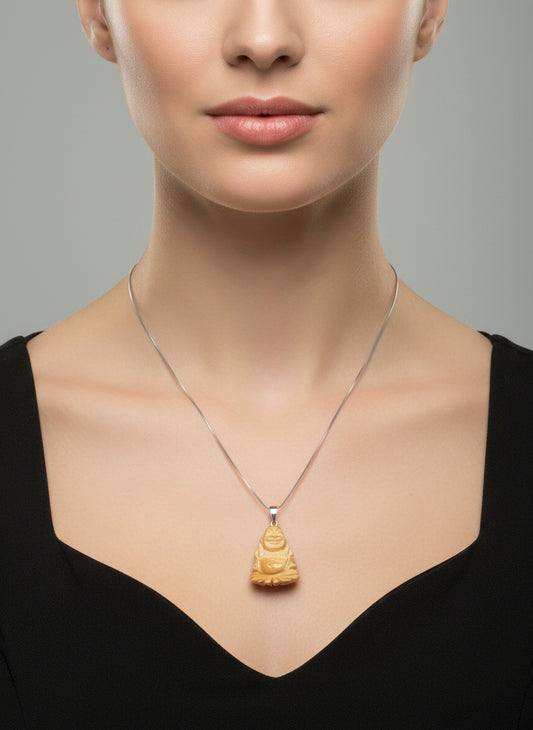 Pendente in Conchiglia incisione "Buddha"