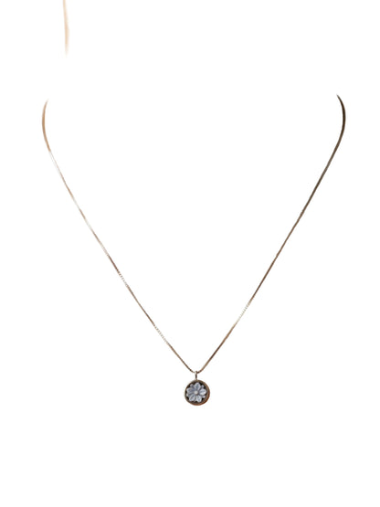 Collana in Cammeo incisione "Fiore"