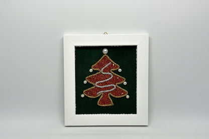 Quadro Albero Natalizio