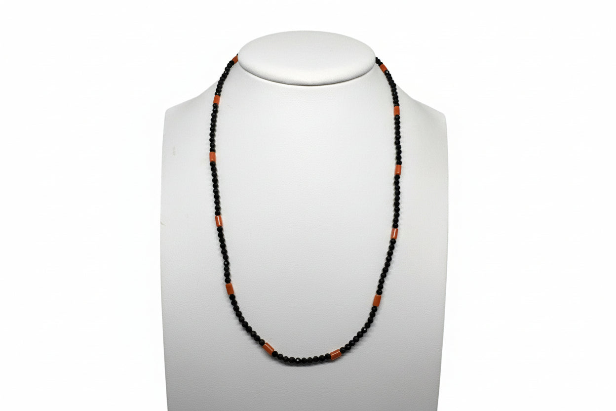 Collana in Corallo e Agata