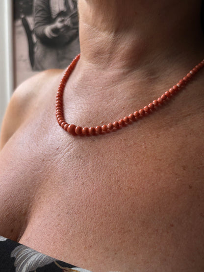 Collana in Corallo Antico 'Cerasuolo'
