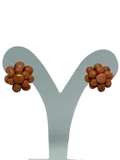 Orecchini in Corallo Antico