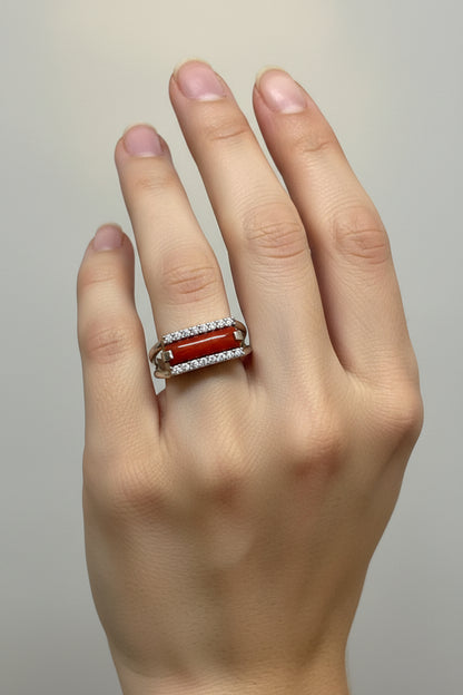Anello in Corallo