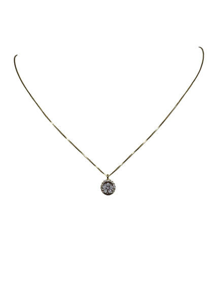 Collana Cammeo incisione "Fiori"