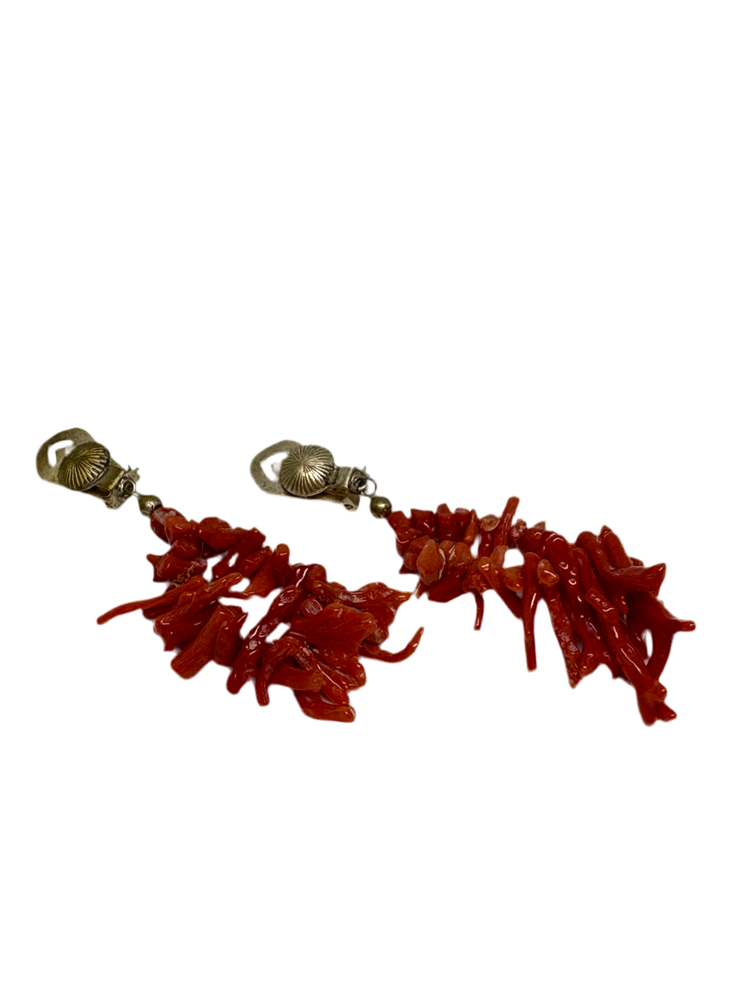 Orecchini in Corallo Antico