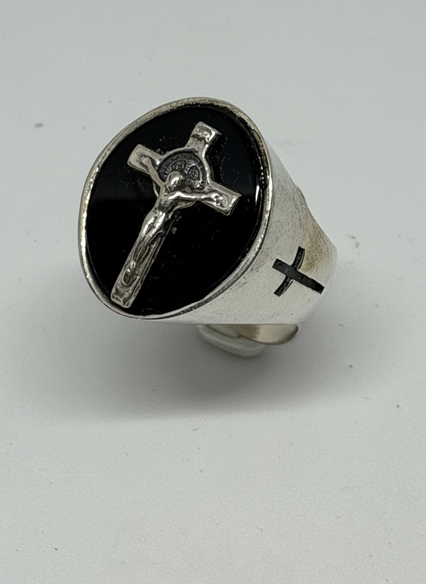 Anello in Agata e Argento