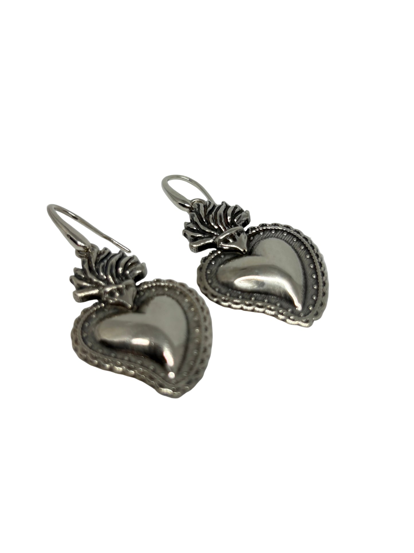 Orecchini in Argento "Cuore Sacro"