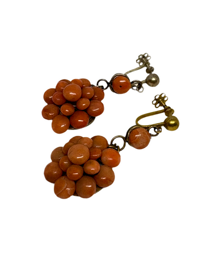 Orecchini in Corallo Antico