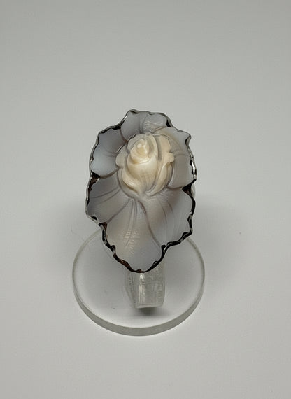 Anello in Cammeo "Fiore in Rilievo"