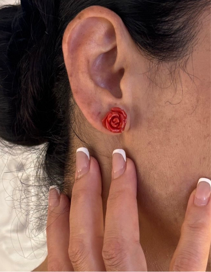 Orecchini in Corallo