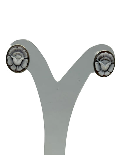 Orecchini in Cammeo "Fiore"