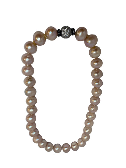 Collana di Perle Rosa